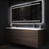 LED Spiegel Rechteckig | Touch-Schalter | Anti-Beschlag-Funktion | Neutralweißes Licht - Reyze Seria Minimal Model 8